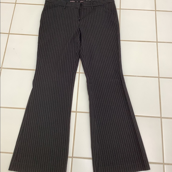 Express Editor Pinstripe Pant - Picture 1 of 4